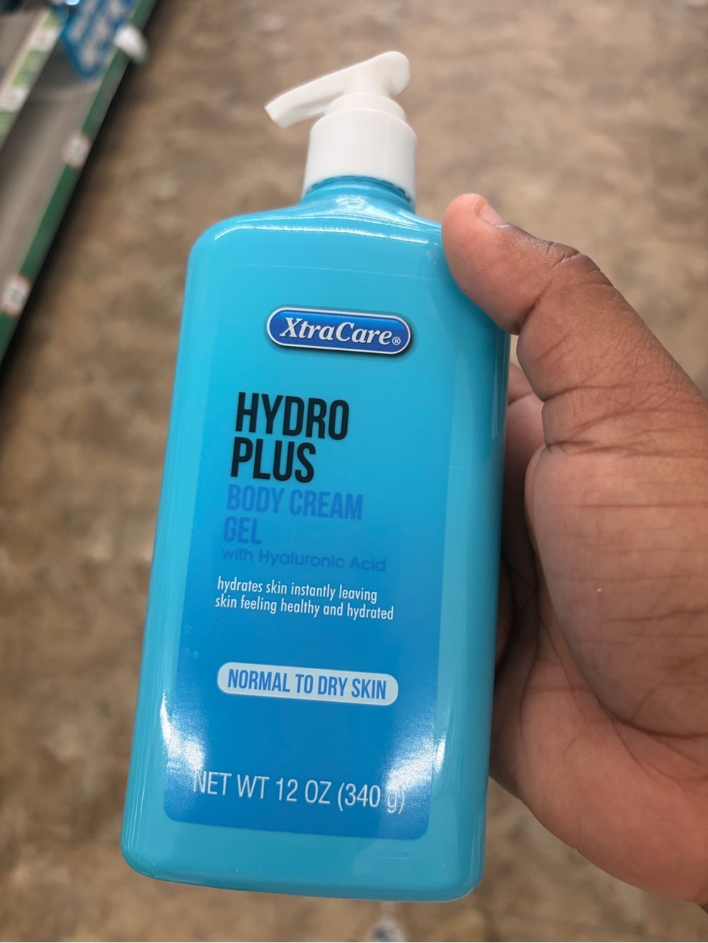 Hydro Plus Body Cream Gel — Blue